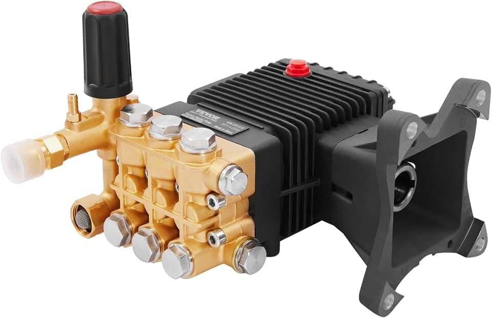 VEVOR Pressure Washer Pump 4400 PSI 4.0 GPM 1" Shaft Power Washer Pumps
