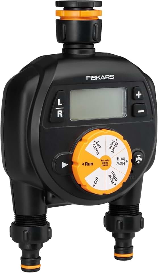 Fiskars Zeitschaltuhr/Timer mit 2 Ausgängen