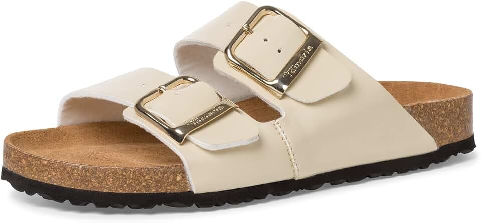 Tamaris Pantolette Damen Vegan Flach