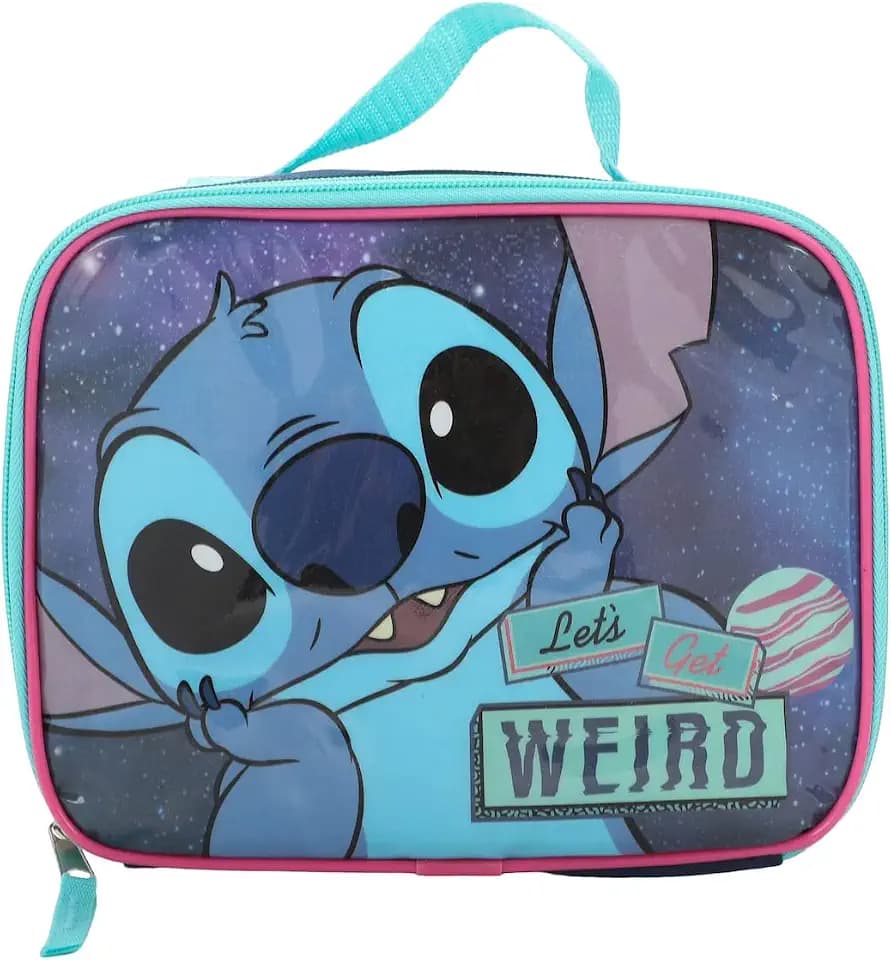 Bioworld Lilo & Stitch Easy Zip Insulated Lunch Box