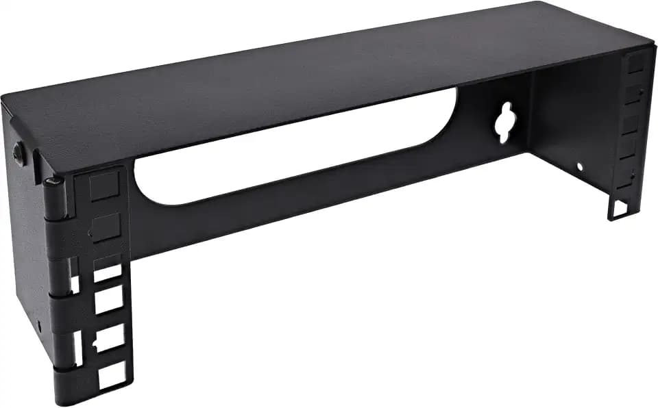 InLine 10 Zoll Mini Rack zur Wandmontage mit 2HE, schwarz