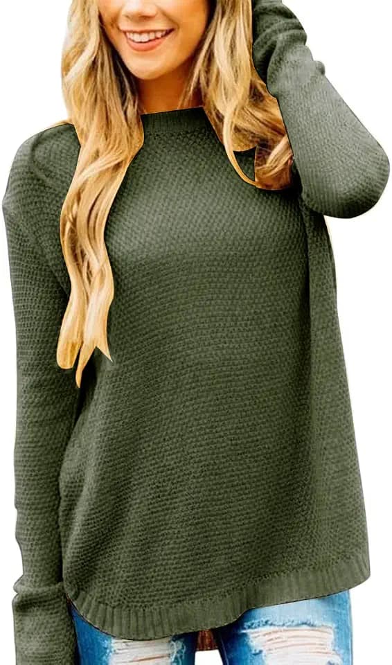 MEROKEETY Fall Sweaters for Women 2026 Trendy Dressy Casual