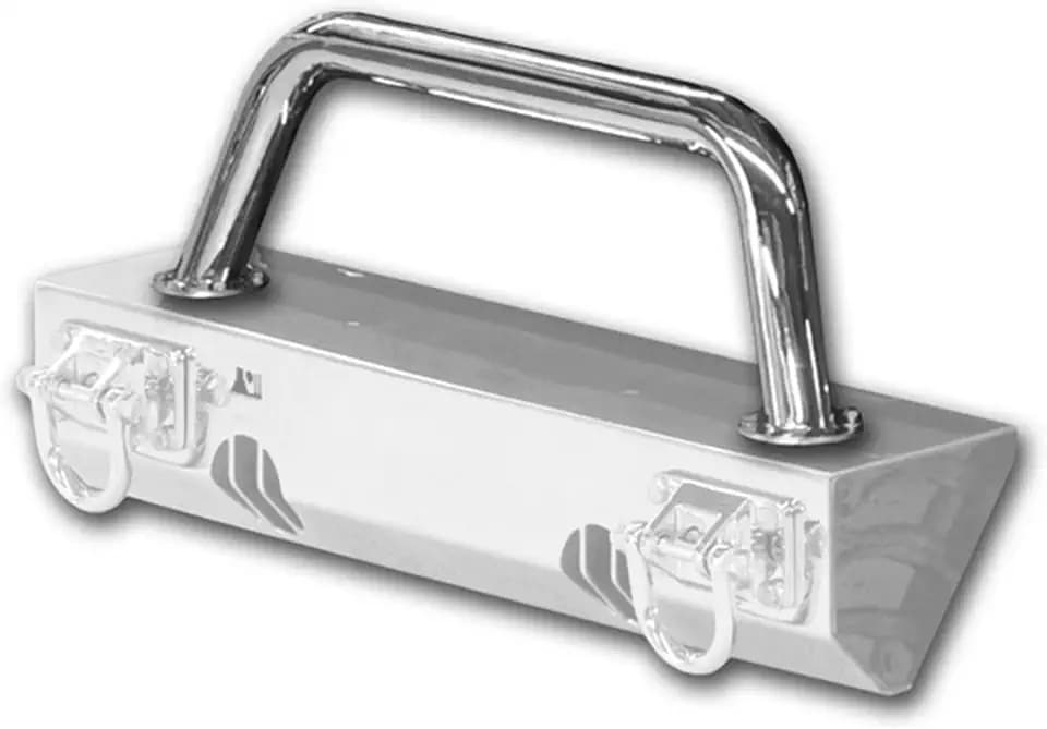 Rugged Ridge XHD Bumper Overrider Hoop | Stainless Steel, Polished | 11540.16 | Fits XHD Bumpers from