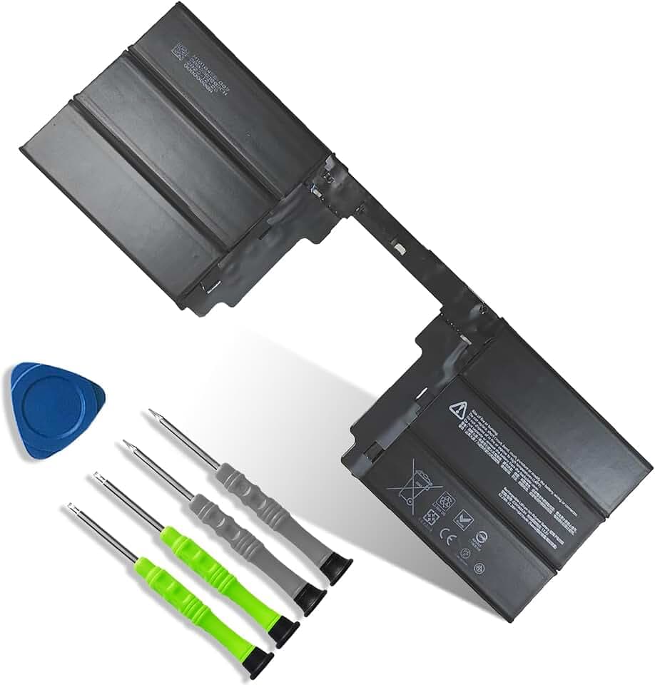 G3HTA063H Laptop Battery Replacement for Microsoft Surface Book3 1907 1899 15 inches Keyboard Battery Surface Book2 1793 1795 1813 15 inches G3HTA062H G3HTA041H G3HTA040H 62.2Wh 5473mAh