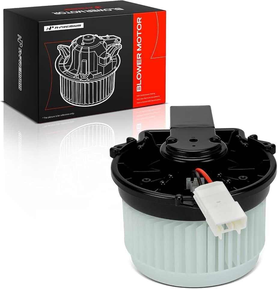 A-Premium Front HVAC Heater Blower Motor with Fan Cage