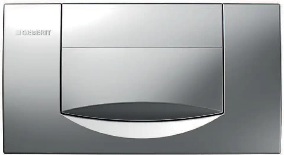 Geberit 115222461 Betätigungsplatte 200F für Betätigung von vorne, verchromt