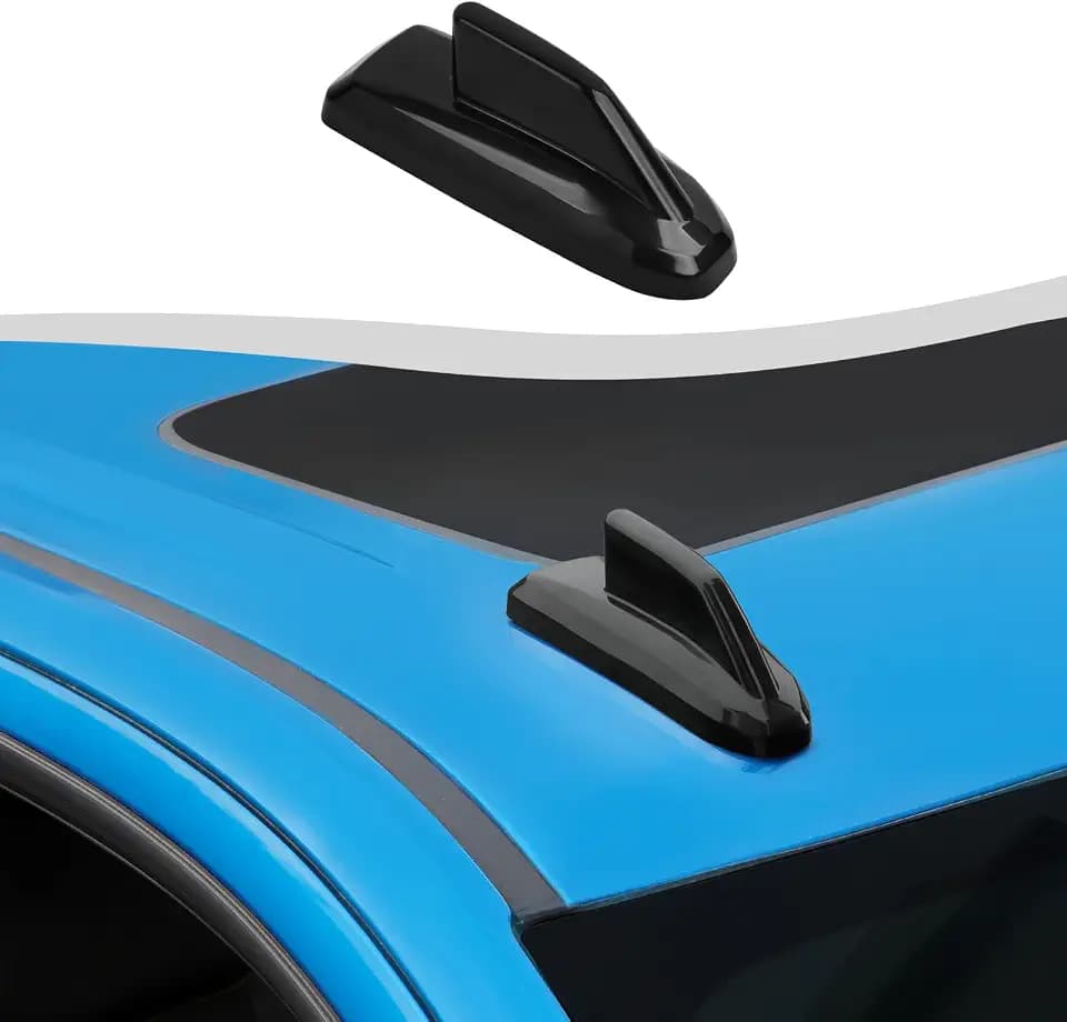 Shark Fin Antenna Base Cover Fit for 2019-2026 Chevy Silverado/GMC Sierra, Fit for 2019-2024 Chevy Suburban/Tahoe/GMC Yukon/Cadillac Escalade (Black)