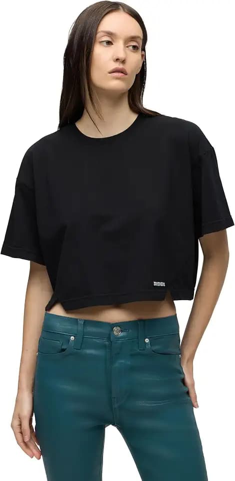HUDSON Women's Short Sleeve Forward Seam Tee