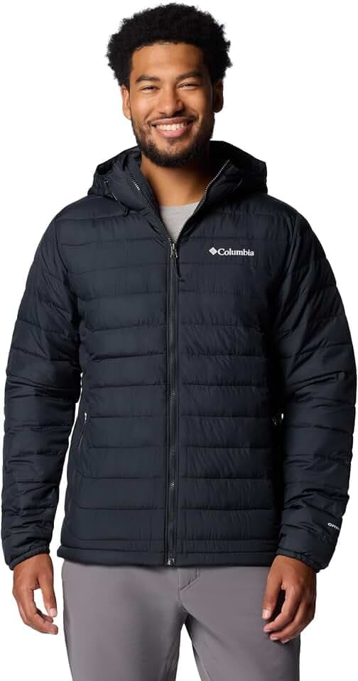 Columbia Powder Lite II Hooded Jacket, Steppjacke mit Kapuze für Herren