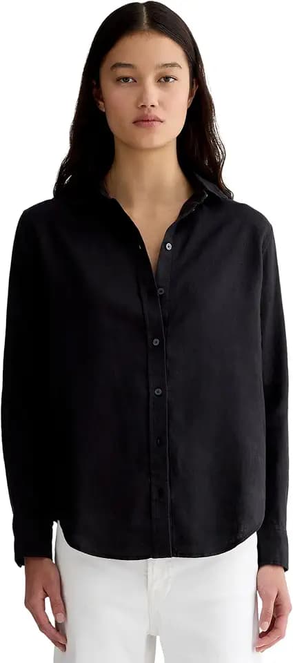 Everlane Women's The Must-Have Linen Shirt | Relaxed Fit Button-Down in Certified European Flax Linen