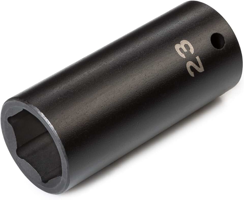 TEKTON 1/2 Inch Drive x 23 mm 6-Point Impact Socket | SID23123