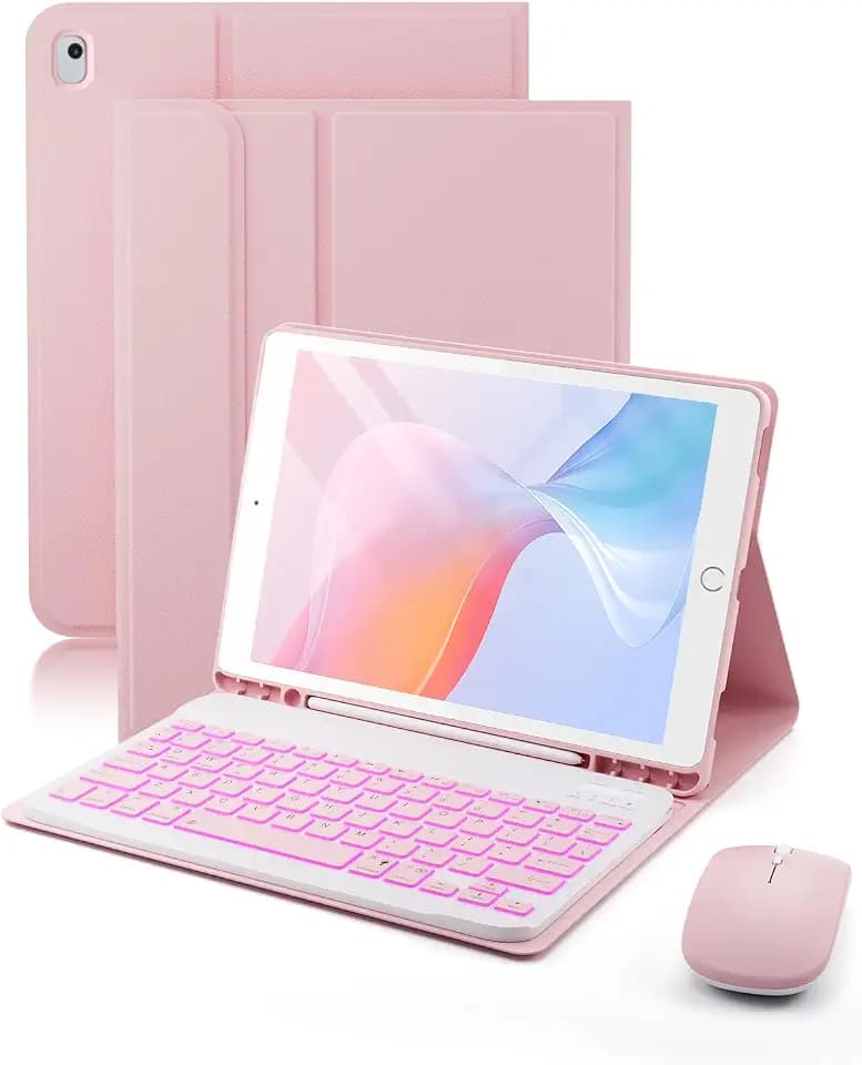 Case Keyboard for iPad 9th / 8th / 7th Generation & Air 3rd Gen & Pro 10.5