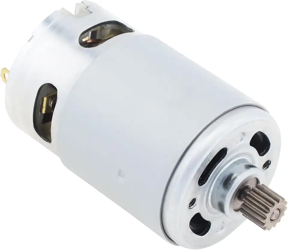 ChgImposs RS550 DC Motor 8,2 mm 14 Zähne Getriebe Mikromotor 21 V 29800 U/min Elektrosägemotor für Mini-Säbelsäge, wiederaufladbare Handsäge