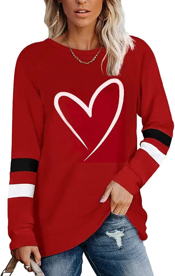 Roshop Halloween Shirts Women Long Sleeve Holidays Top