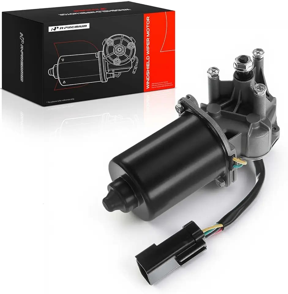 A-Premium Front Windshield Wiper Motor with 5-pin