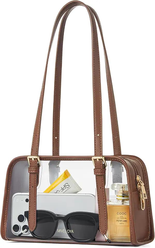 Clear Bag for Stadium Events, Women's Clear Purse