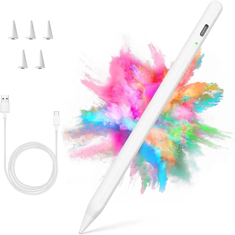 COO Stylus Pen for iPad Pro Air Mini 2018-2026, Palm Rejection Fast Charge