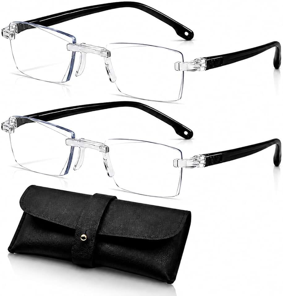 2 Stück Brille Die Sich Automatisch Der Sehstärke Anpasst Nah Fernsicht