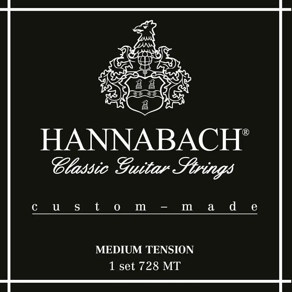 Hannabach Klassikgitarrensaiten Serie 728 Medium Tension Custom Made - Satz - 728MT