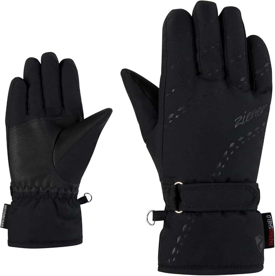 Ziener Mädchen LAMONIA-Z Ski-Handschuhe/Wintersport