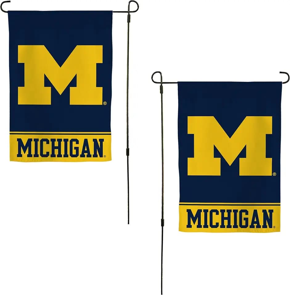 Desert Cactus University of Michigan Garden Flag (A)