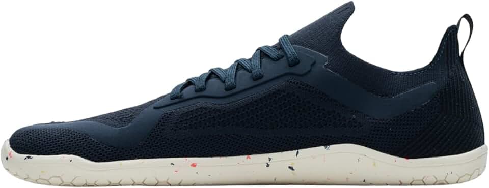 VIVOBAREFOOT Primus Lite Knit Mens | Barefoot Trainers | Ultra-Lightweight Shoe | Build Strength, Balance & Mobility | Wide Fit Grounding Shoes | Flexible | Soothing Sea
