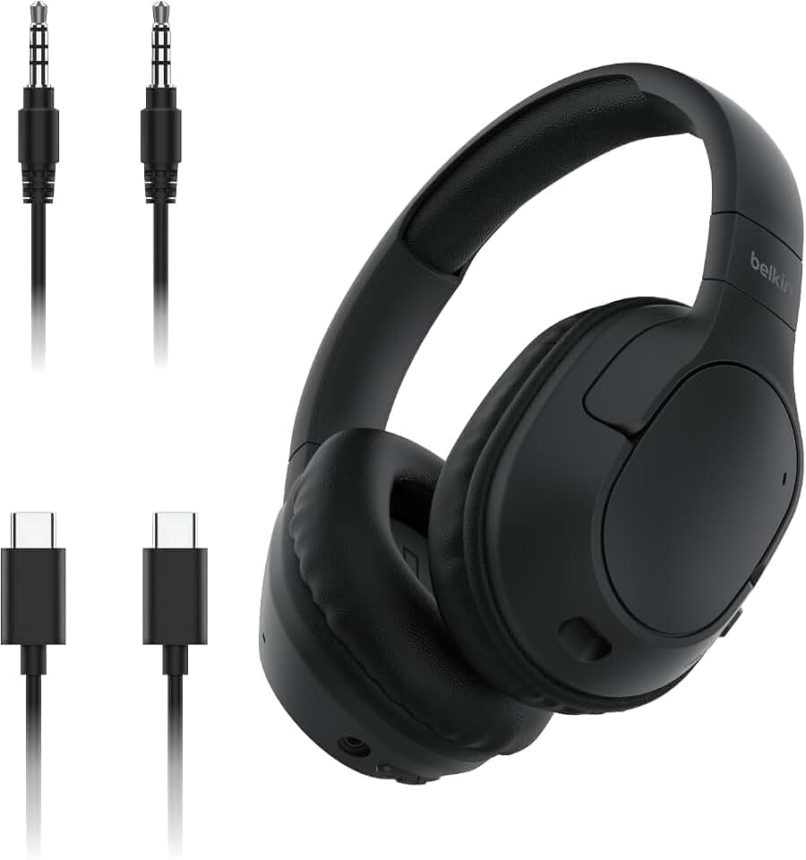 Belkin SoundForm Surround Wireless Over-Ear Headphones