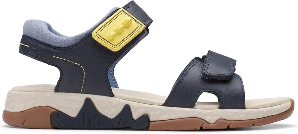 Clarks Baha Beach K Childrens Navy, 10