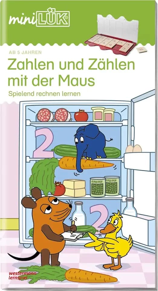 miniLÜK: Vorschule/1. Klasse - Mathematik Zahlen und Zählen mit der Maus: Spielend rechnen lernen (miniLÜK-Übungshefte: Vorschule)