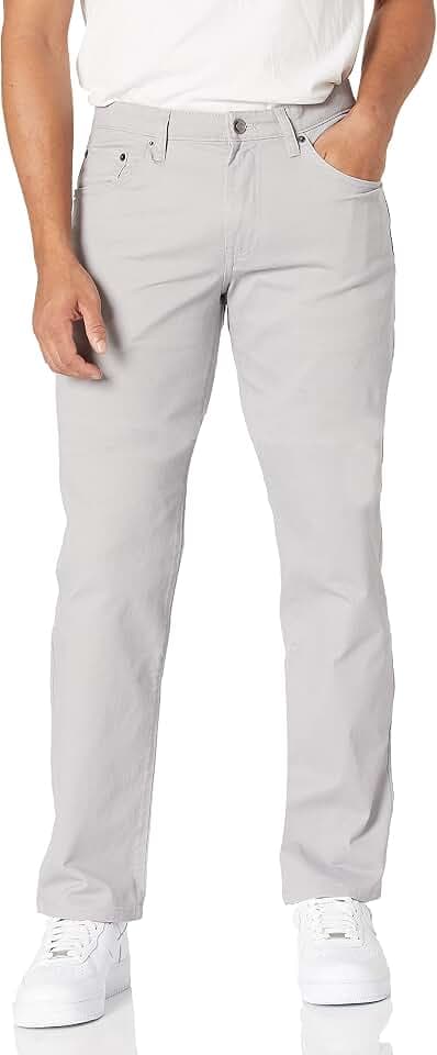 Amazon Essentials Men's 5-Pocket Stretch Twill Pants