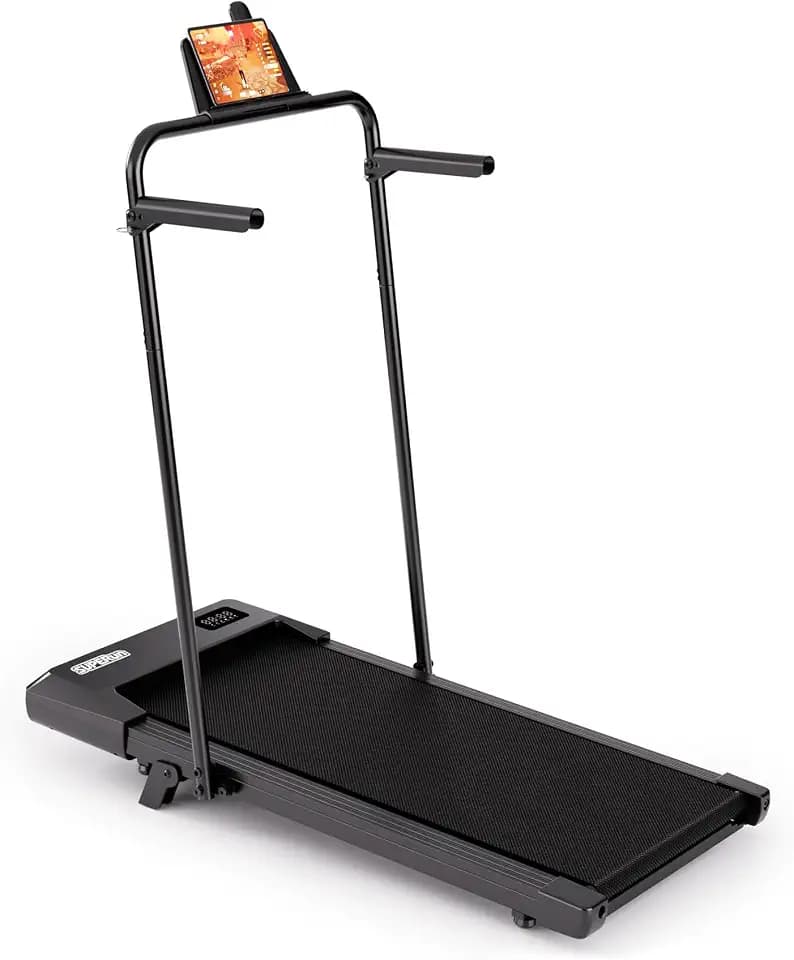 Superun Walking Pad with 6% Incline, 3 in 1 Portable Treadmill for Home