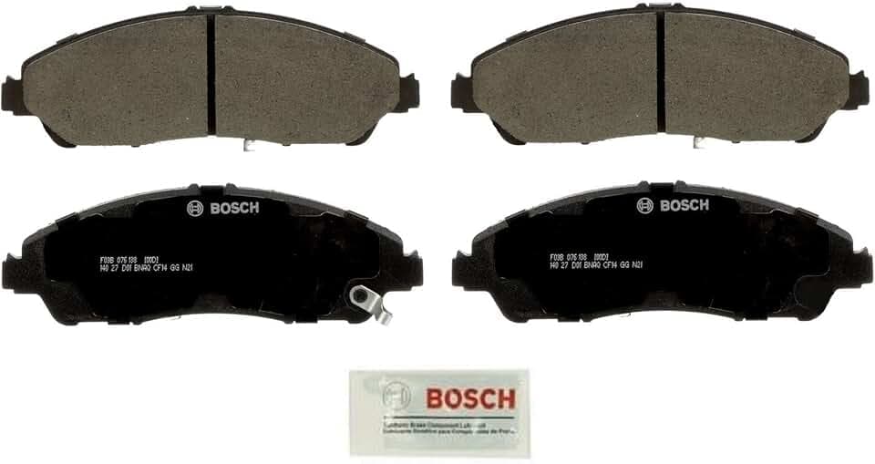 BOSCH BC1723 QuietCast Premium Ceramic Disc Brake Pad Set - Front