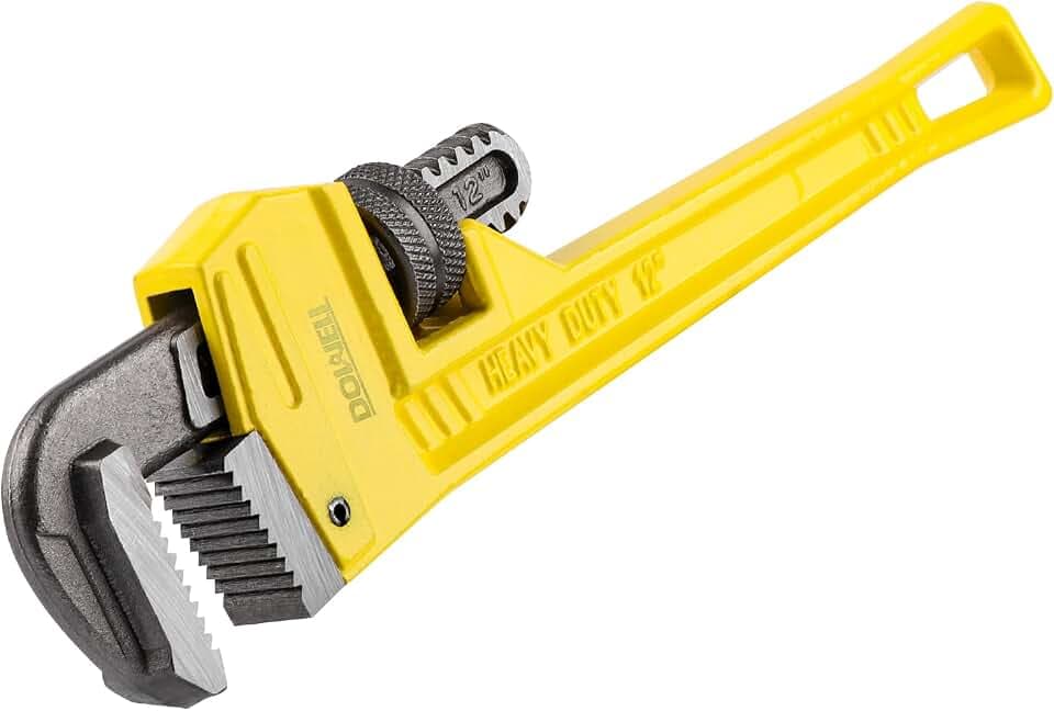 DOWELL 12" Pipe Wrench, Plumbing Tools