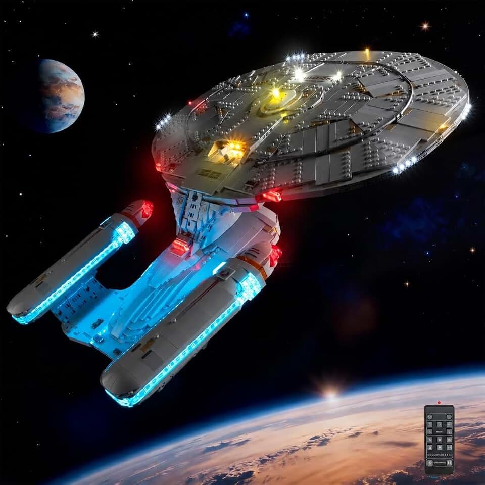 Kyglaring Light Kit for LEGO Star Trek U.S.S. Enterprise NCC-1701-D 10356