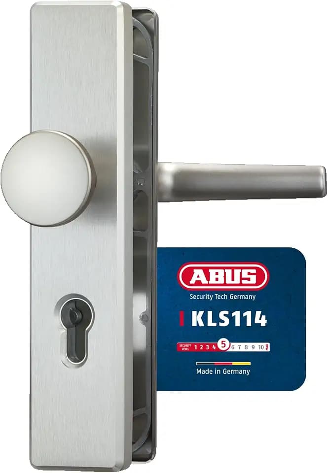 ABUS Türbeschlag KLS114-72 mm, Türgriff/Türknauf, VdS, F9