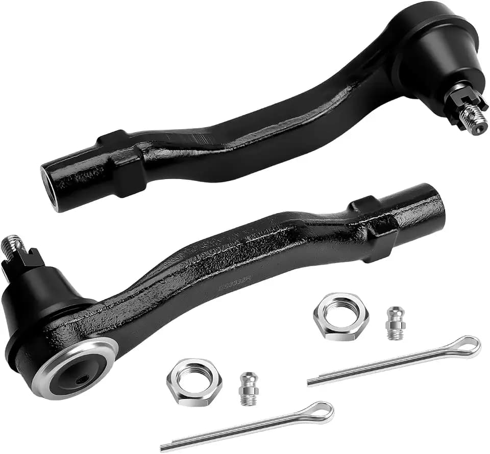 2PCS Front Outer Tie Rod Ends for Honda Civic CR-V ES3331R ES3332R