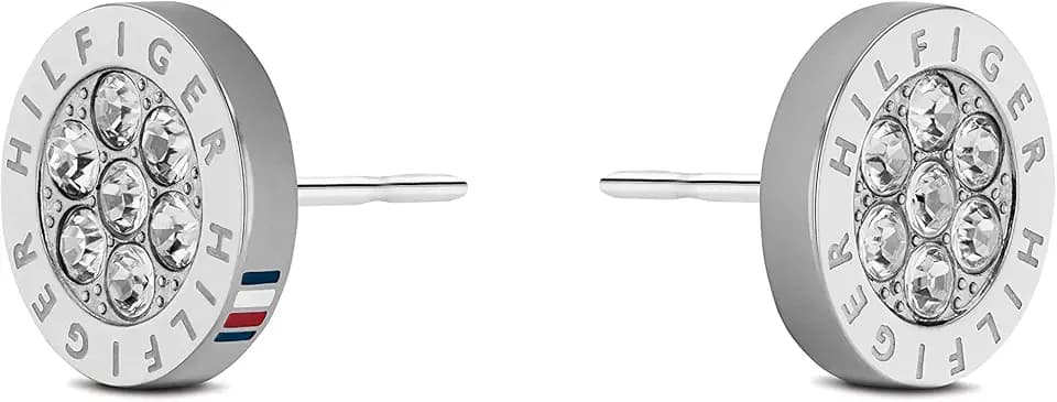 Tommy Hilfiger Jewelry Ohrstecker für Damen aus Edelstahl mit Kristallen