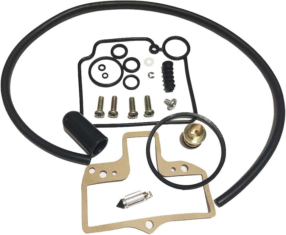 Carburetor Carb Repair Kit Compatible with Mikuni HSR42 HSR45 Smoothbore KHS-016 Motor Rebuild Kit Replacement Parts Gaskets