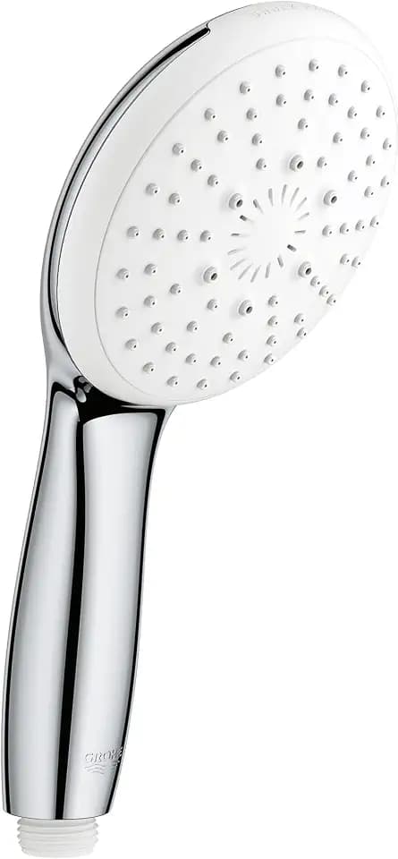 GROHE 26758002 Tempesta Hand Shower, 3-Spray, Round, 1.75 GPM, StarLight Chrome