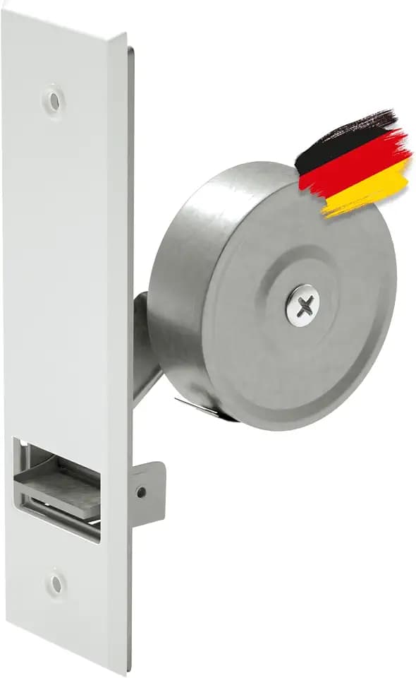 BAUHELD Rolladen-Gurtwickler Unterputz 160mm mit Abdeckung Weiß ohne Gurt