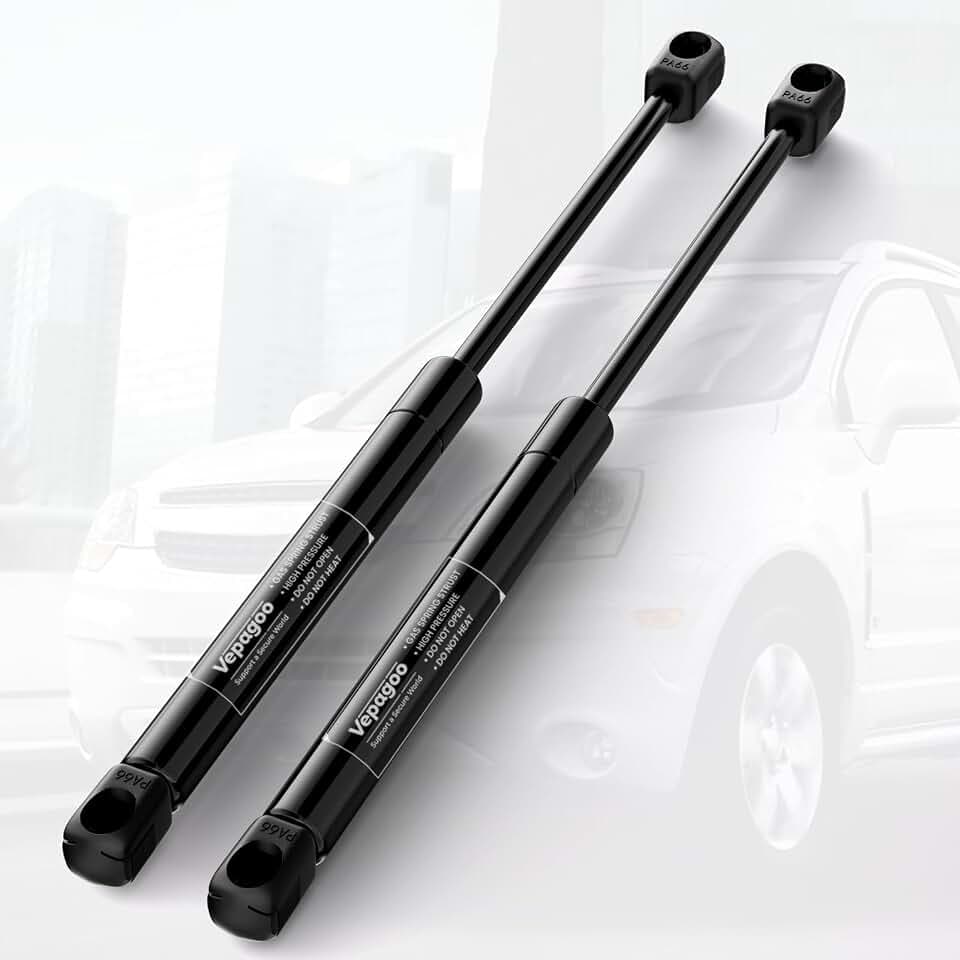 Vepagoo Hood Struts for Chevrolet Captiva Sport 2008‑2015, 2 Pcs