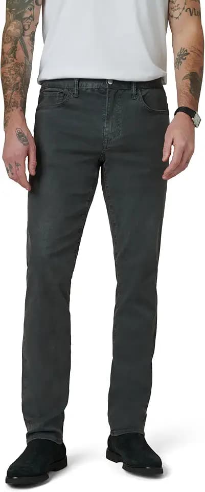 Joe's Jeans Men's Brixton Non-Denim Straight and Narrow Leg Twill Pant, Asphalt, 29W x 34L