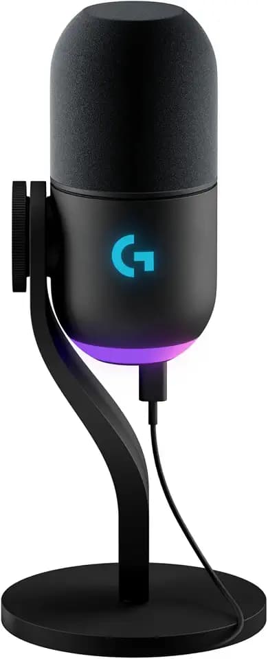 Logitech G Yeti GX dynamisches RGB-Gaming-Mikrofon mit LIGHTSYNC
