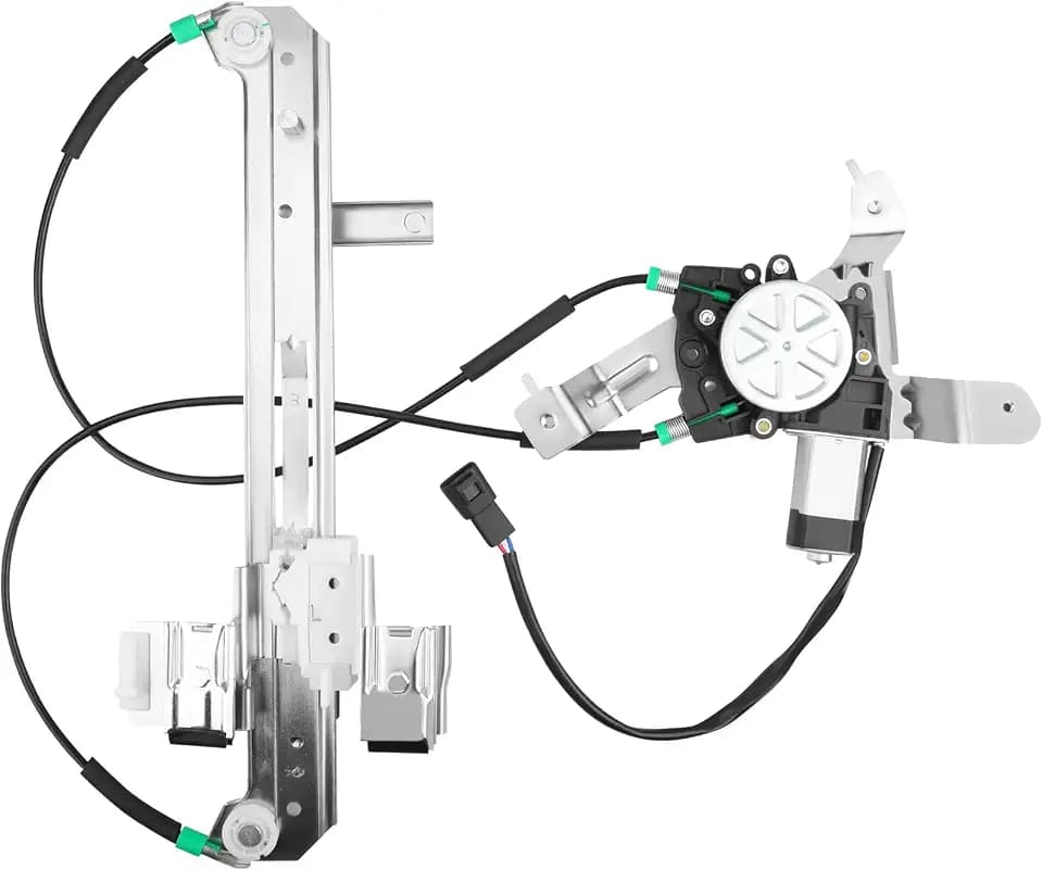 Rear Driver Side Power Window Regulator with Motor Assembly Replacement for 2000 2001 2002 2003 2004 2005 2006 Chevy Tahoe, GMC Yukon, Cadillac Escalade Base, Left, 748-228