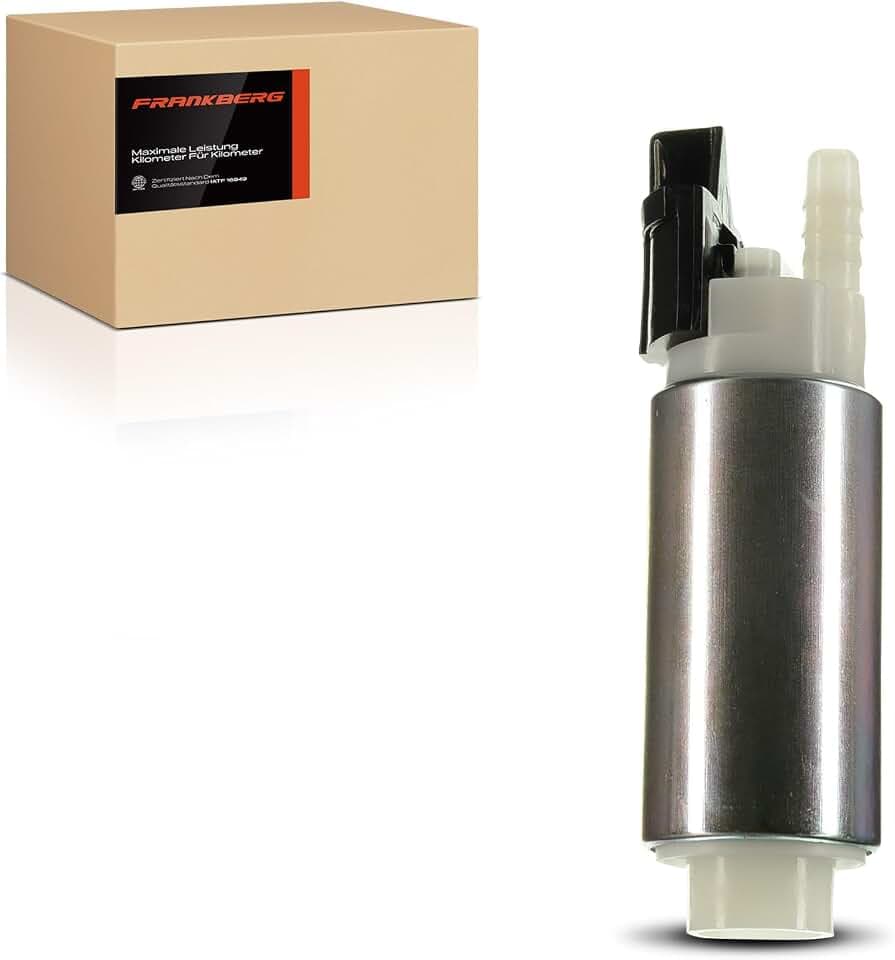 Frankberg Kraftstoffpumpe Benzinpumpe Pumpeneinheit 12v ohne Filter 1525H8 | Kompatibel mit Twingo I Kasten/Hatchback S06, Clio II BB CB, 307 3A/C, 806 221, 307 SW 3H, Evasion MPV 22 U6, 807 EB