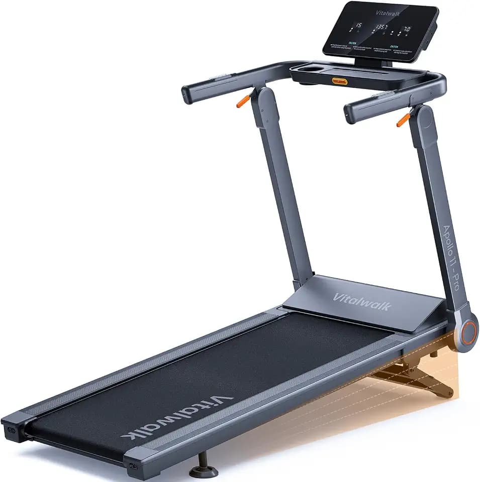 Vitalwalk Foldable Treadmill with Incline 20%/15% Auto Treadmills for Home
