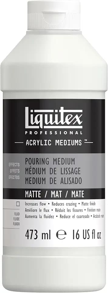 Liquitex Professional Effects Medium, 16-oz, Matte Pouring Medium