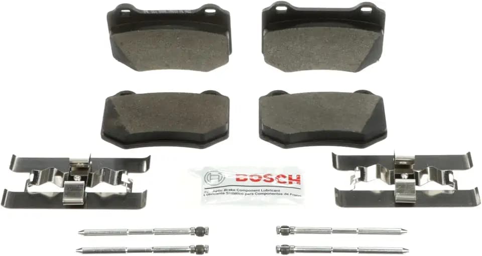 BOSCH BE2118H Blue Semi Metallic Disc Brake Pad Set with Hardware - Rear