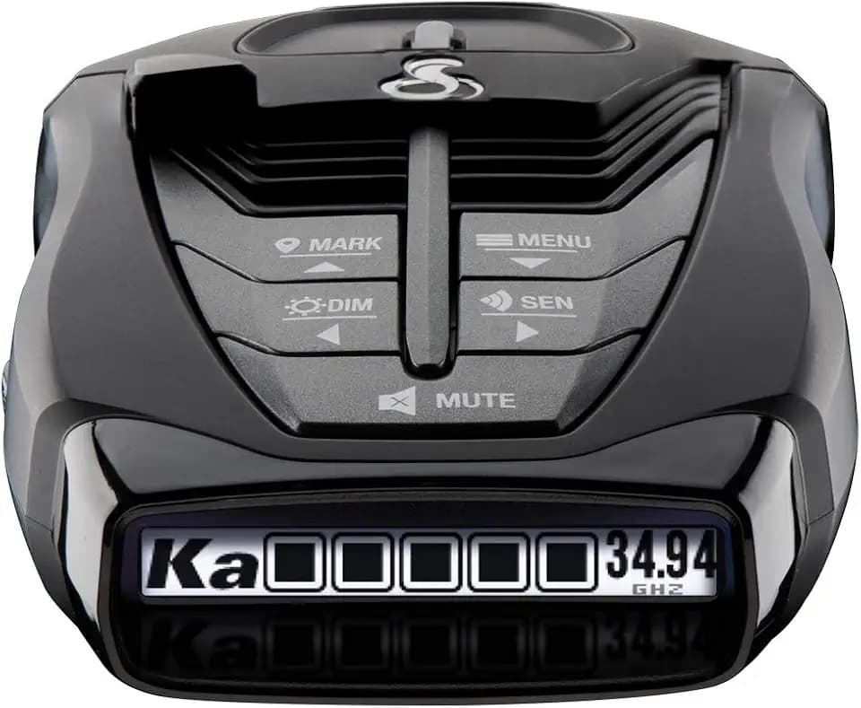 Cobra RAD 480i Laser Radar Detector, Long Range Detection, Bluetooth, Black