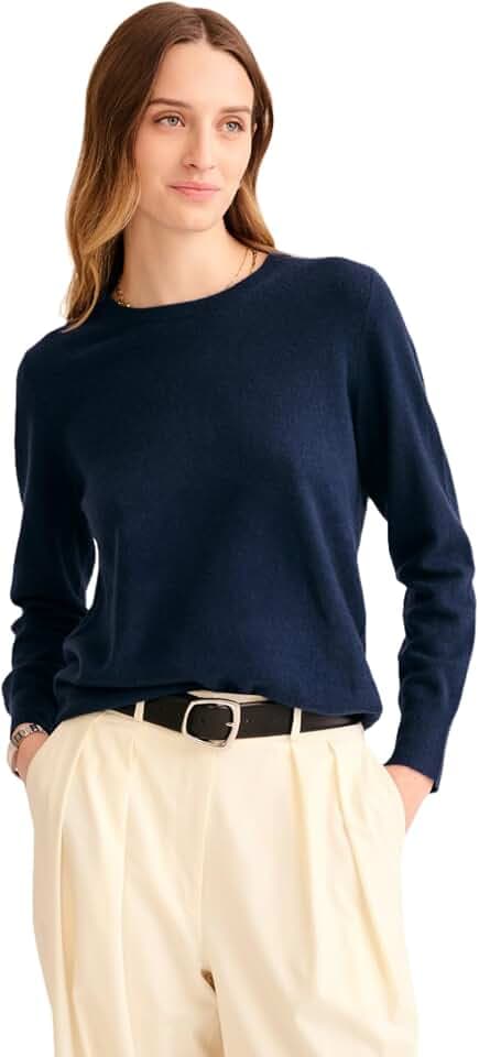 NAADAM Women's The Original Cashmere Crewneck Sweater